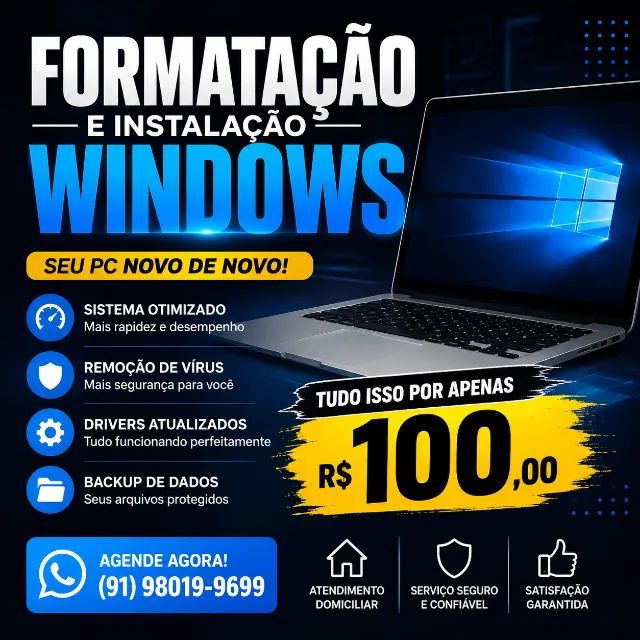 Formatação Windows