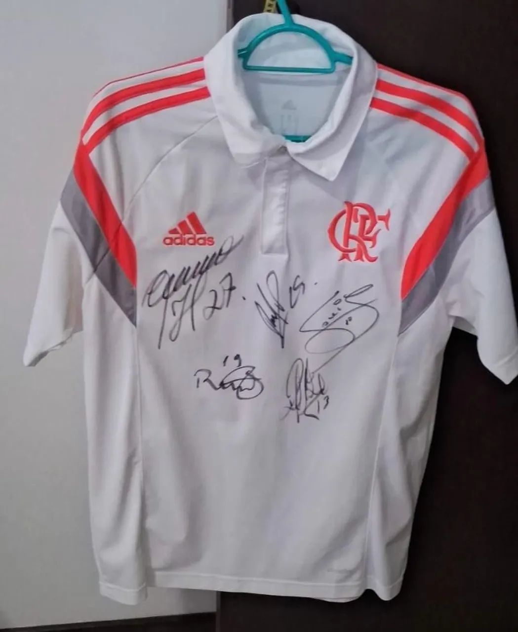CAMISA DO FLAMENGO ORIGINAL AUTOGRAFADA  - Foto 2