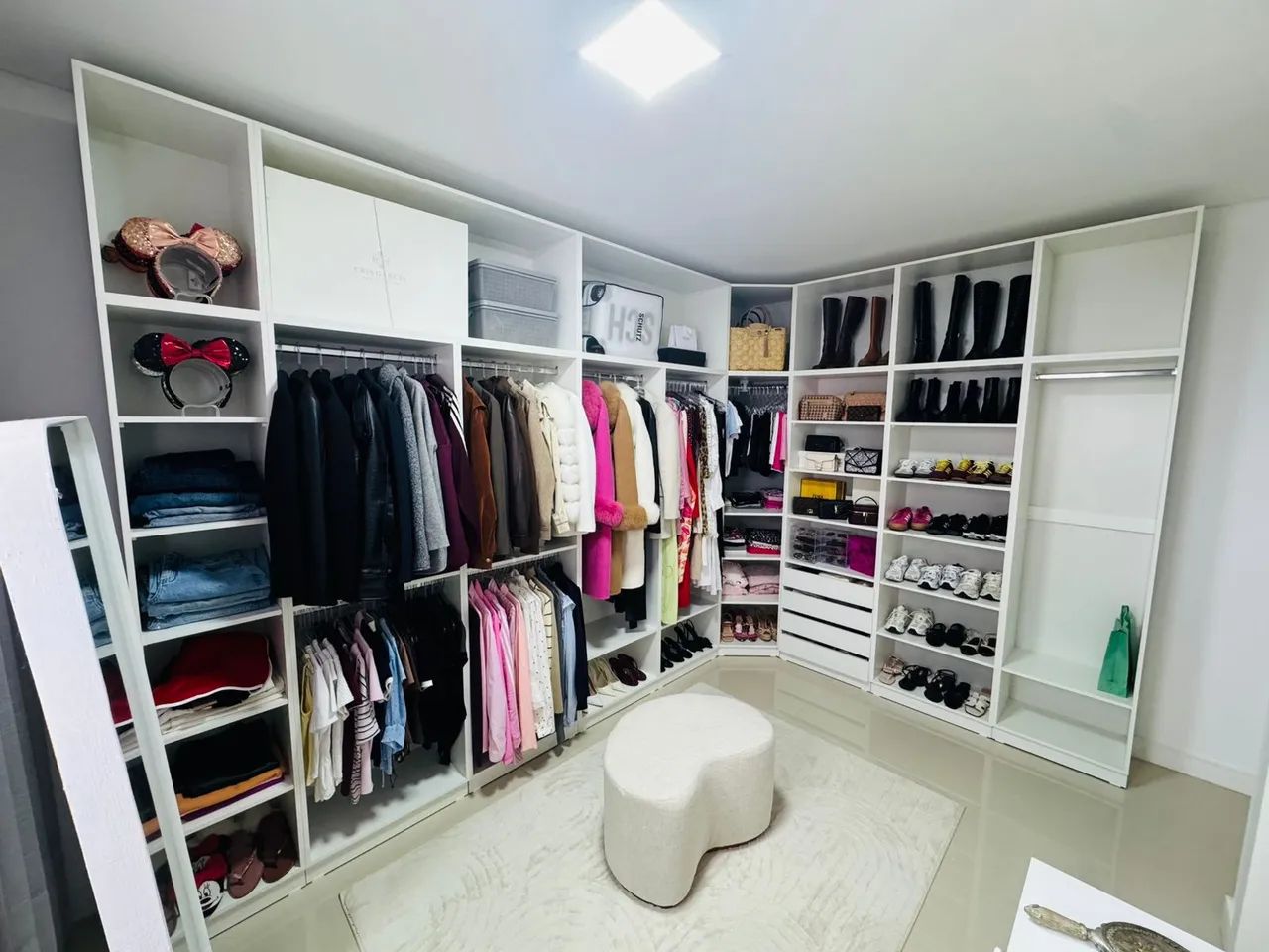 CLOSET 100% MDF NA COR BRANCO!!!