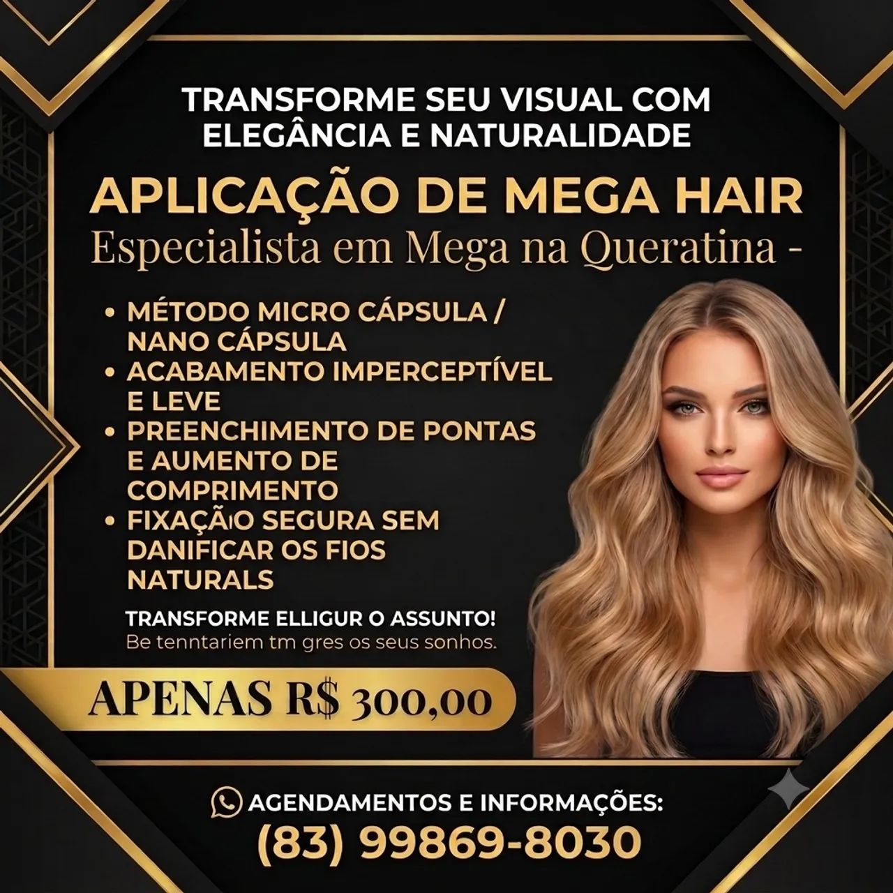Aplicação de mega na queratina  - Foto 2
