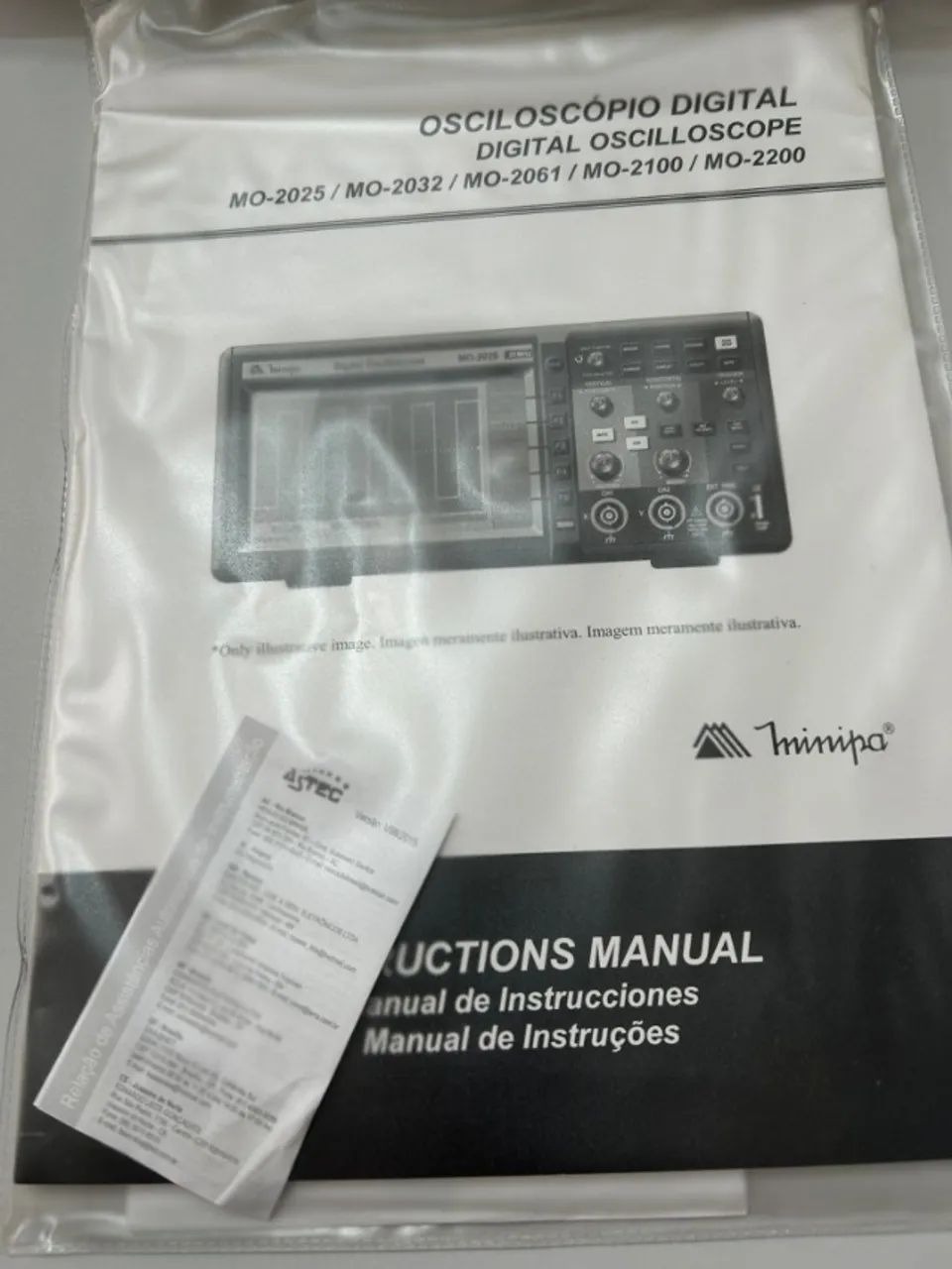 OSCILOSCÓPIO DIGITAL MINIPA - Foto 5