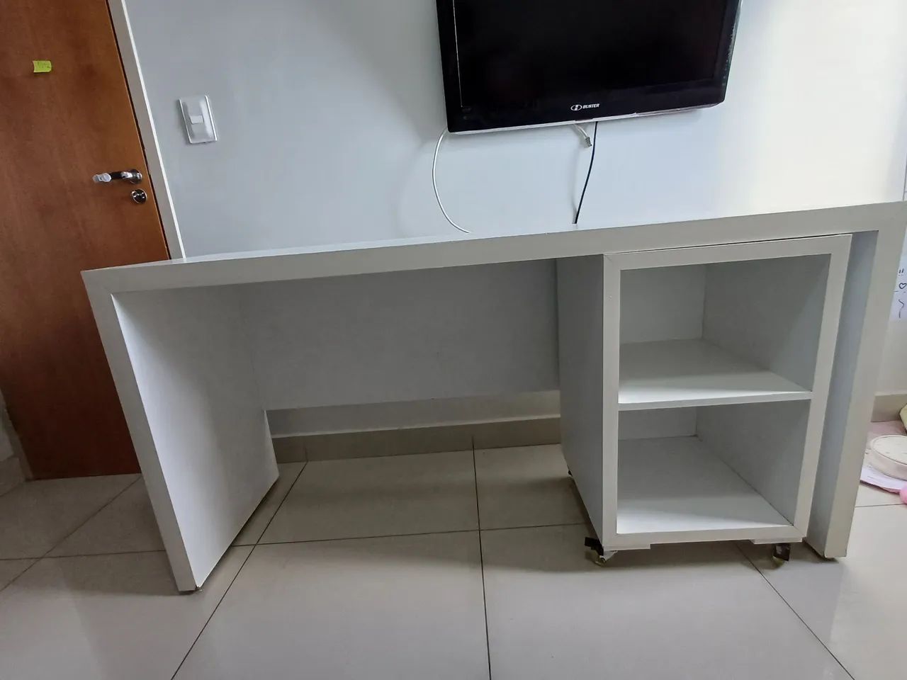 Escrivaninha/bancada com nicho auxiliar  - Foto 2
