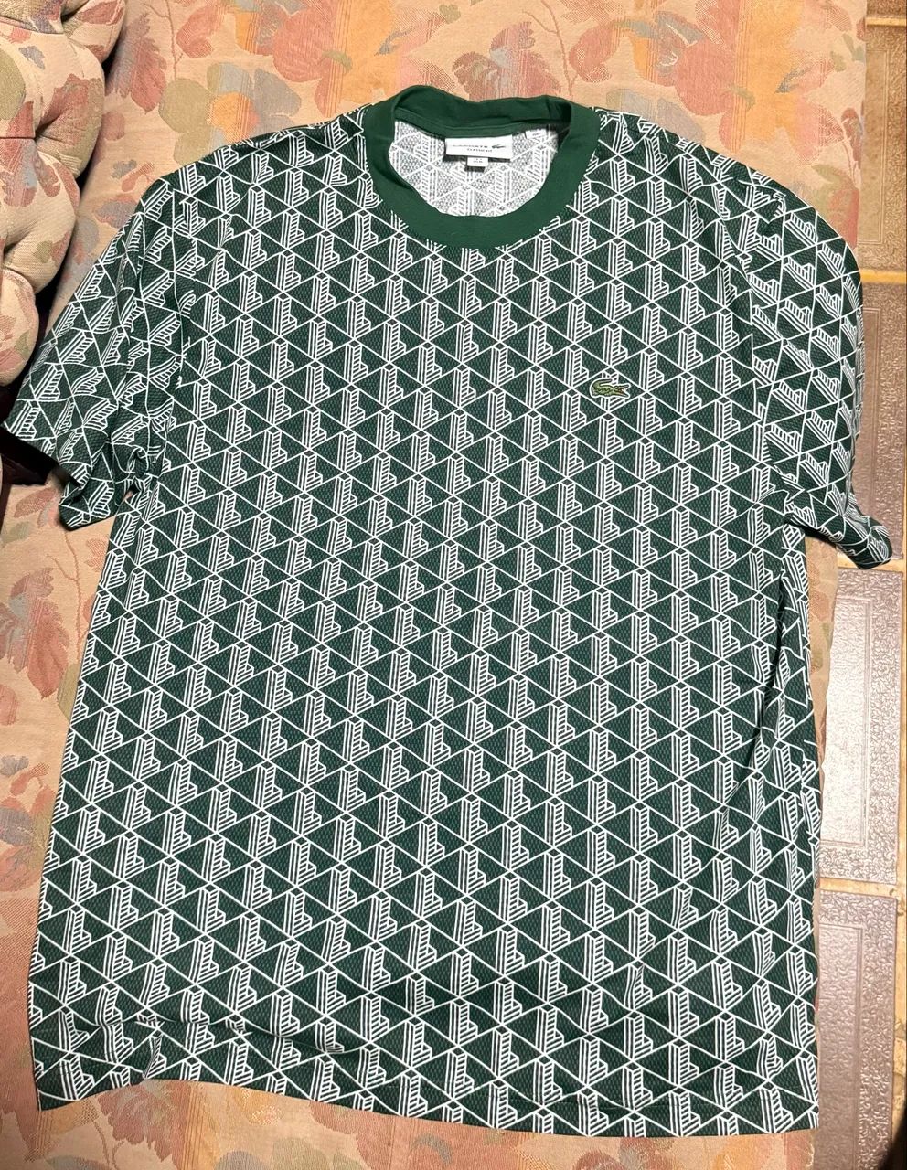 Camisa Lacoste jacquard 