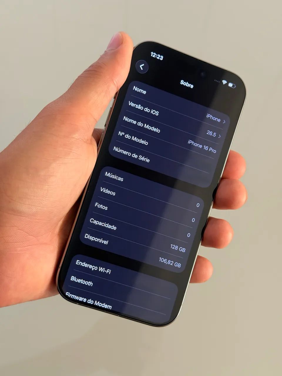 iPhone 16 Pro 128gb Sem Detalhes - Foto 5