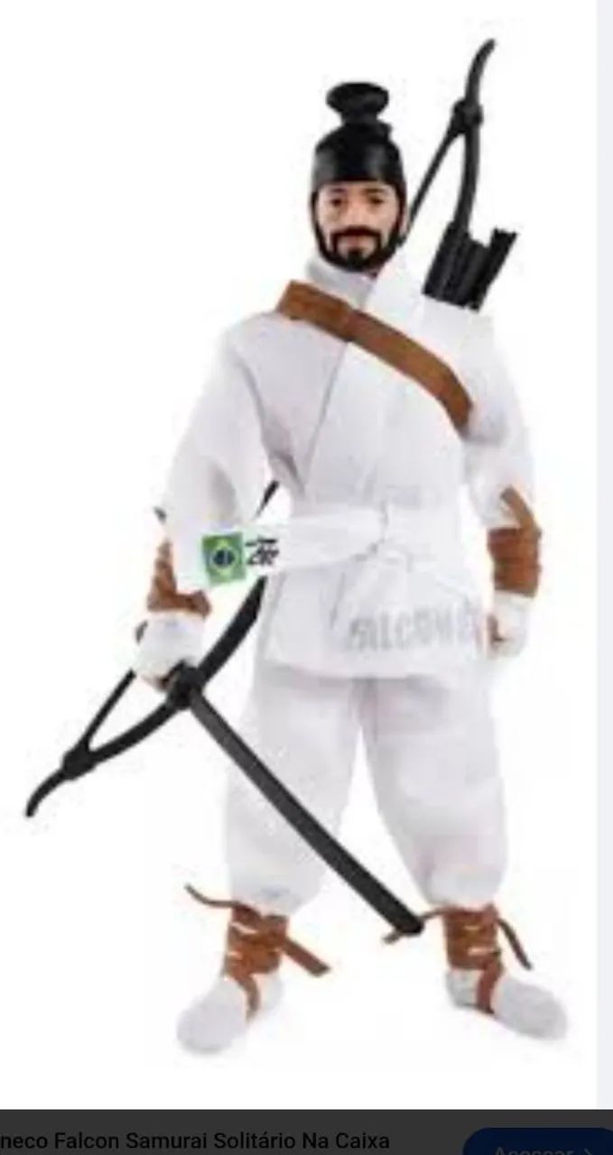 Falcon Samurai Solitário - Dragão Branco - Foto 5