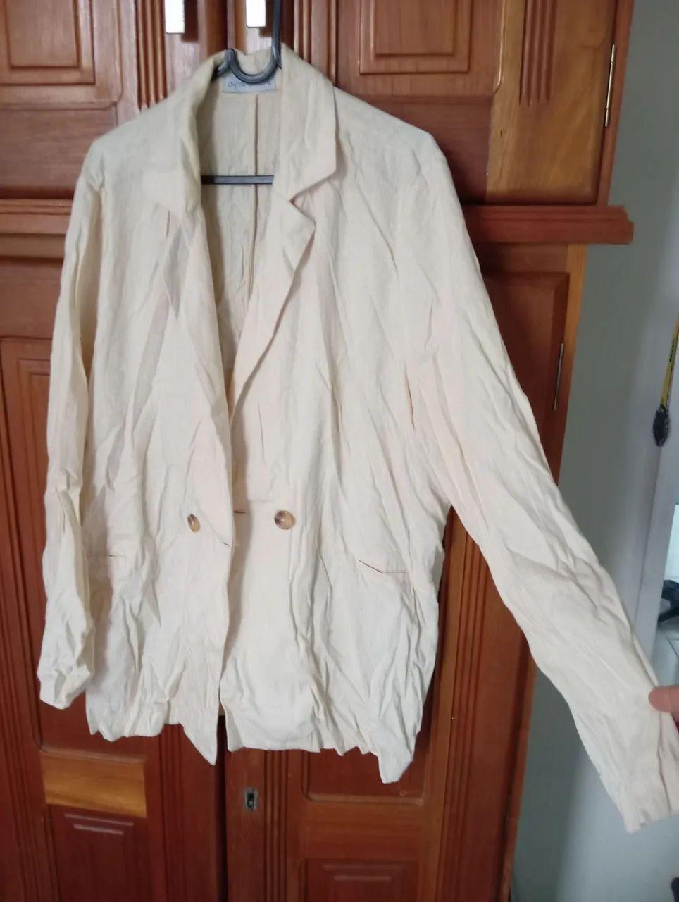 Blazer de Linho oversize feminino - Foto 5
