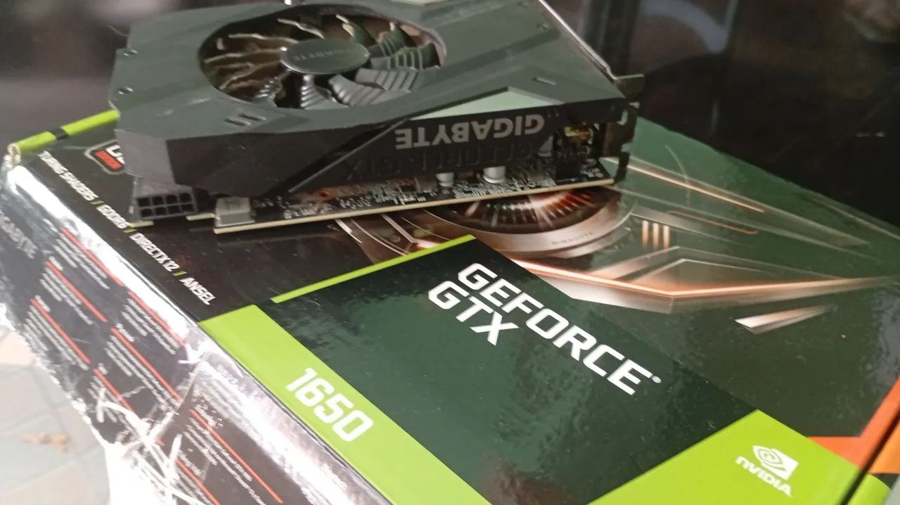 GTX 1650 OC IMPECÁVEL valor negociável - Foto 4