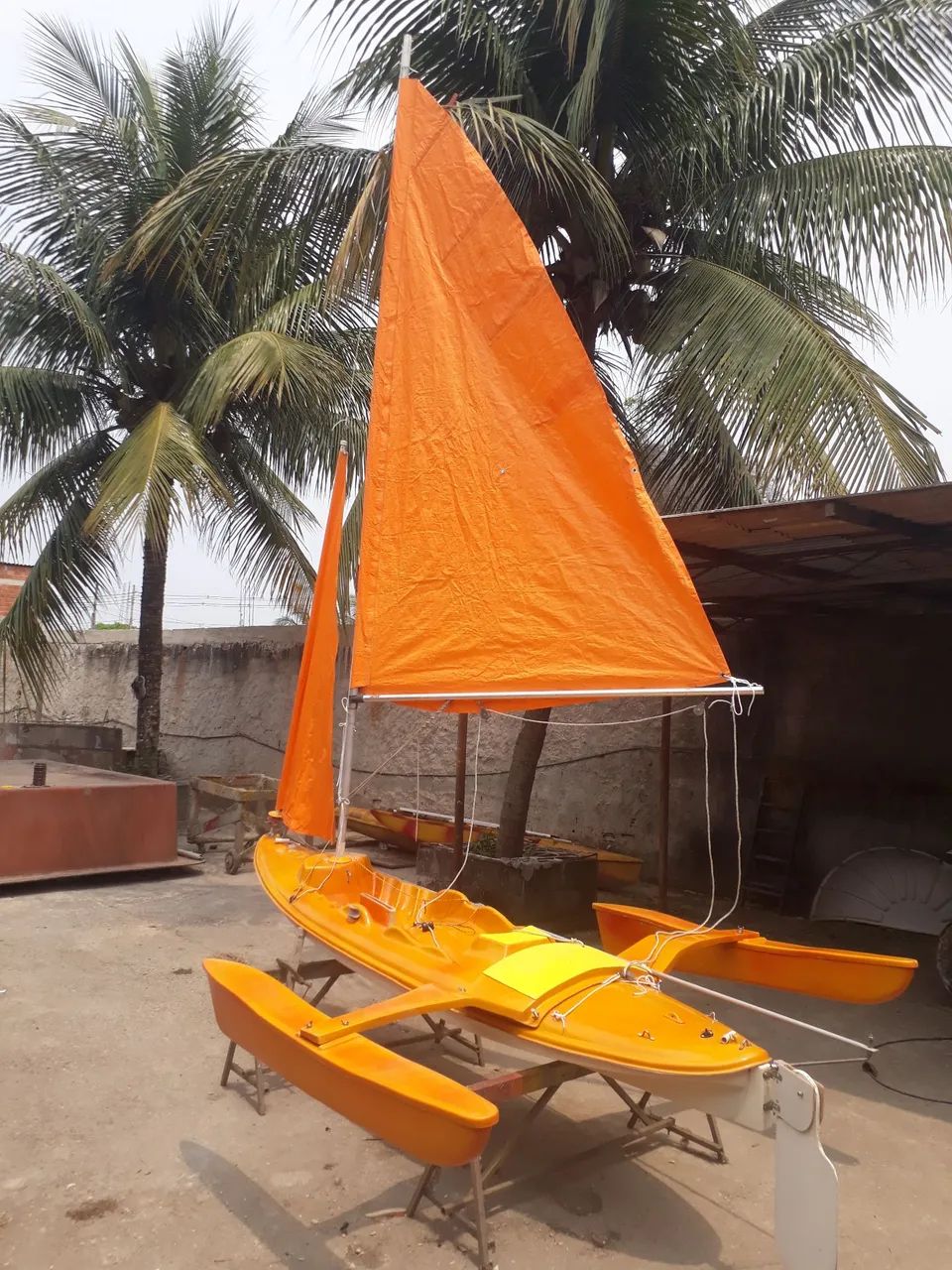 Caiaque a vela Trimaran - Foto 3