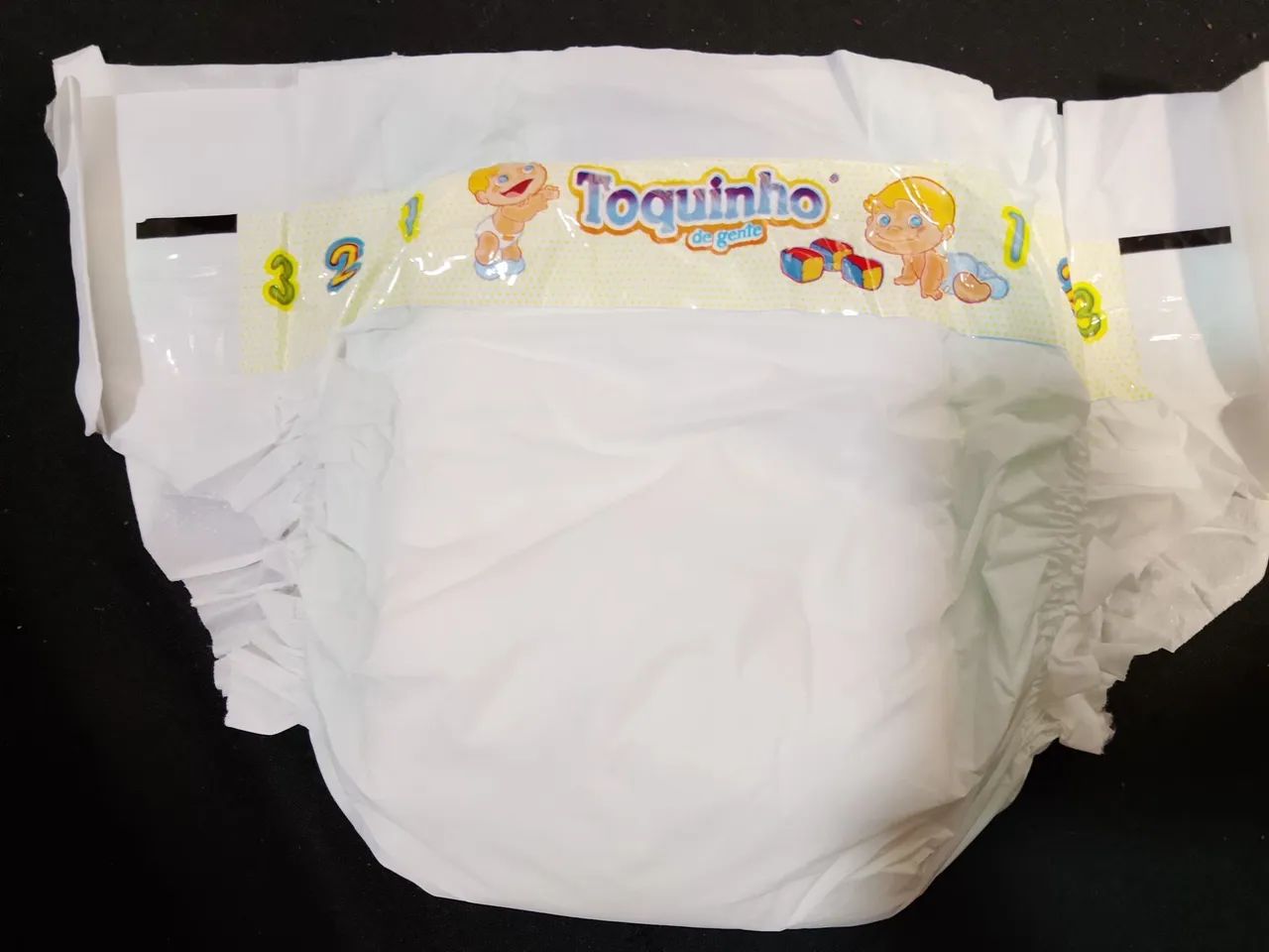 Kit Com 100 Mini Fraldas Para Boneca Tipo Bebe Reborn Oferta