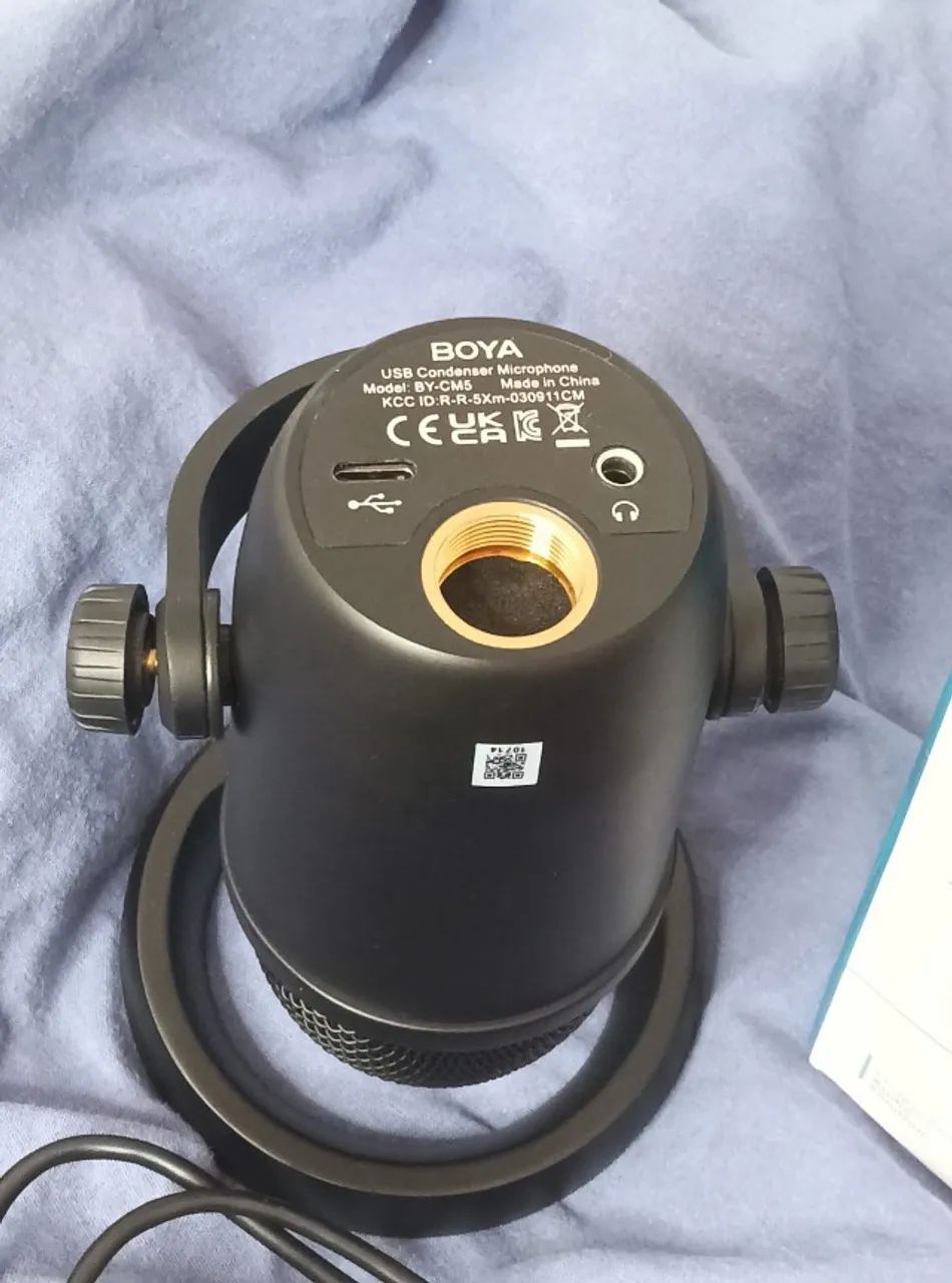 Microfone BOYA profissional condensador/condenser e dinâmico  - Foto 3