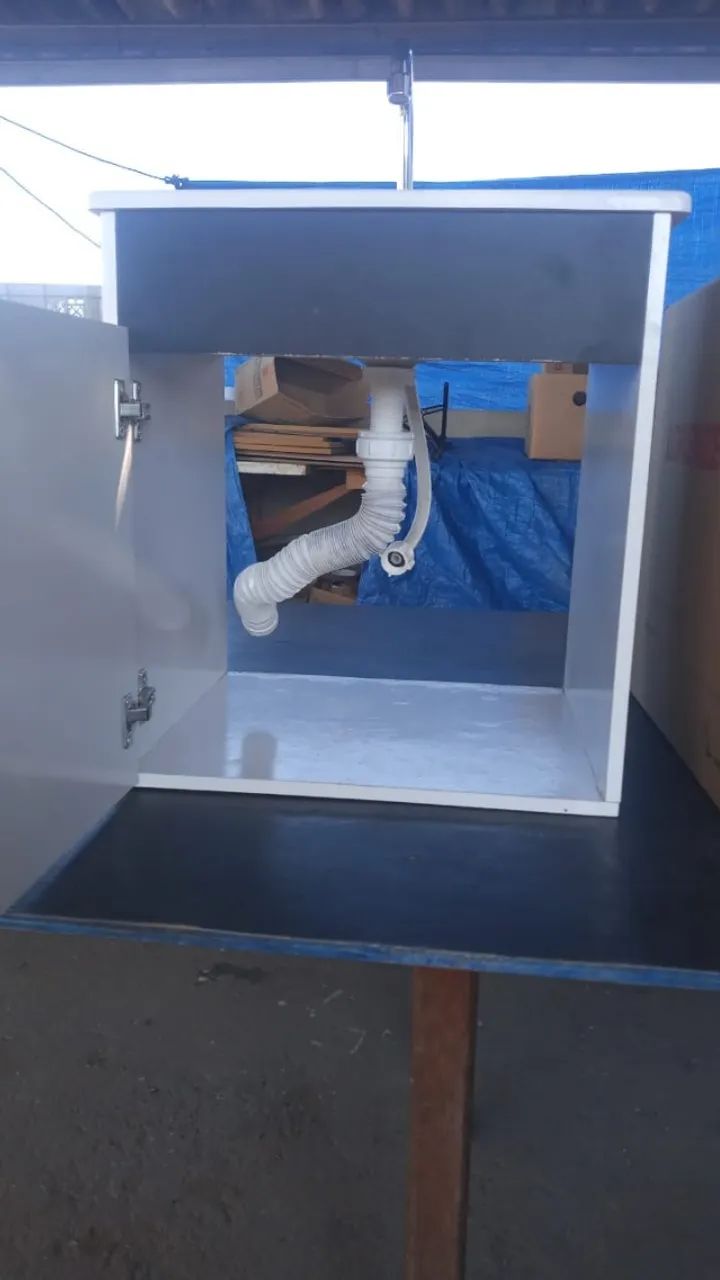 Armário para banheiro com lavatório - Foto 3