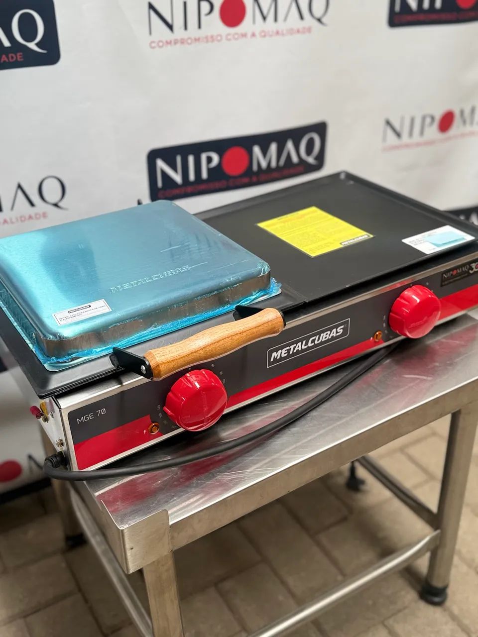 MGE-70 GRILL ELETRICO - METALCUBAS - Foto 3