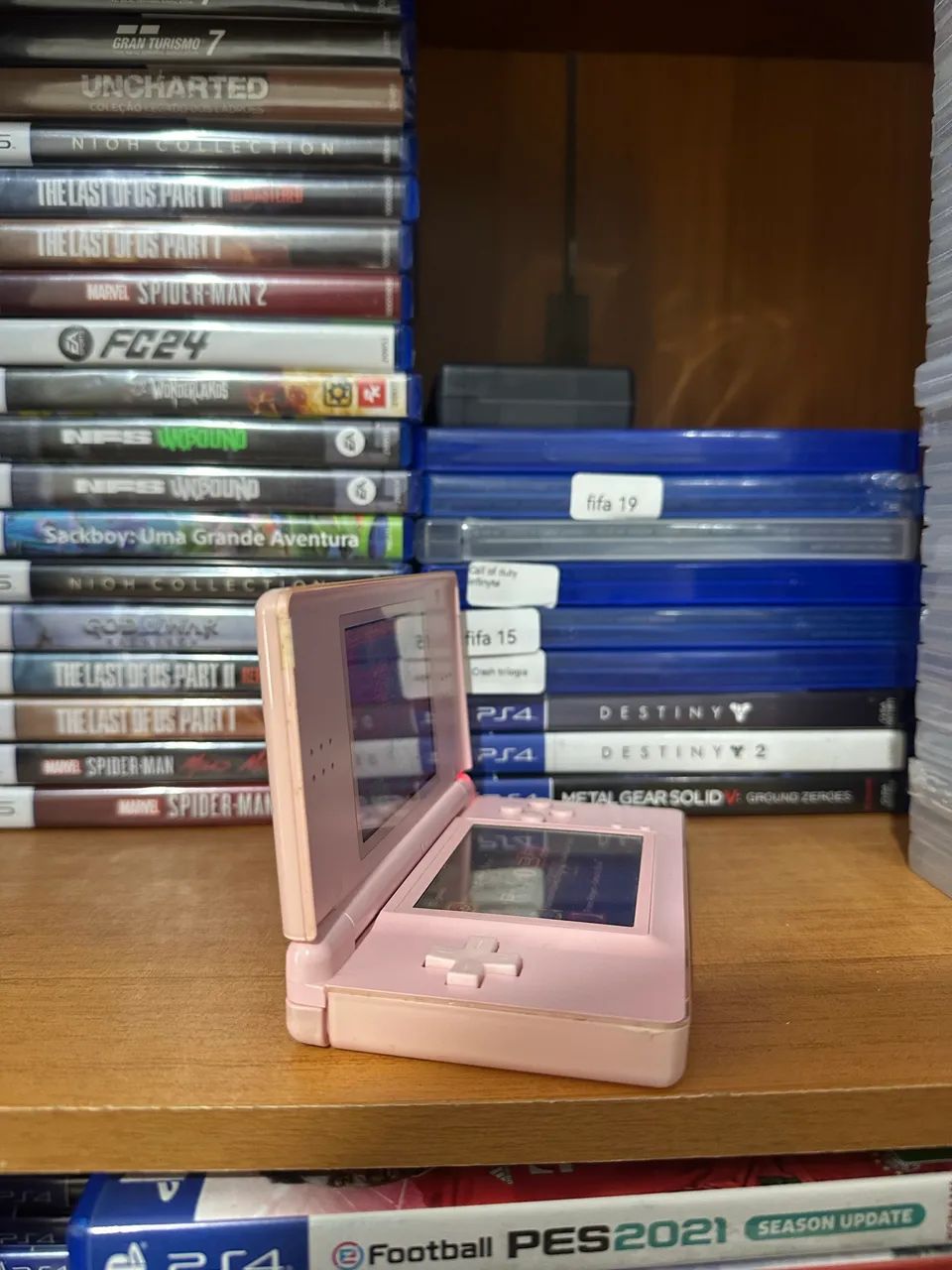 Nintendo ds lite com jogos  - Foto 4