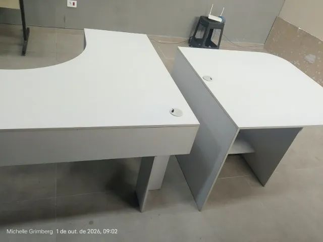 Mesa de Escritório de canto / mesa de computador  - Foto 4