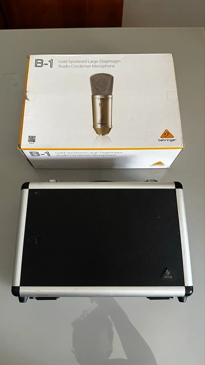 Microfone Behringer B-1 Condensador Cardioide (totalmente original, comprado na serenata) - Foto 2