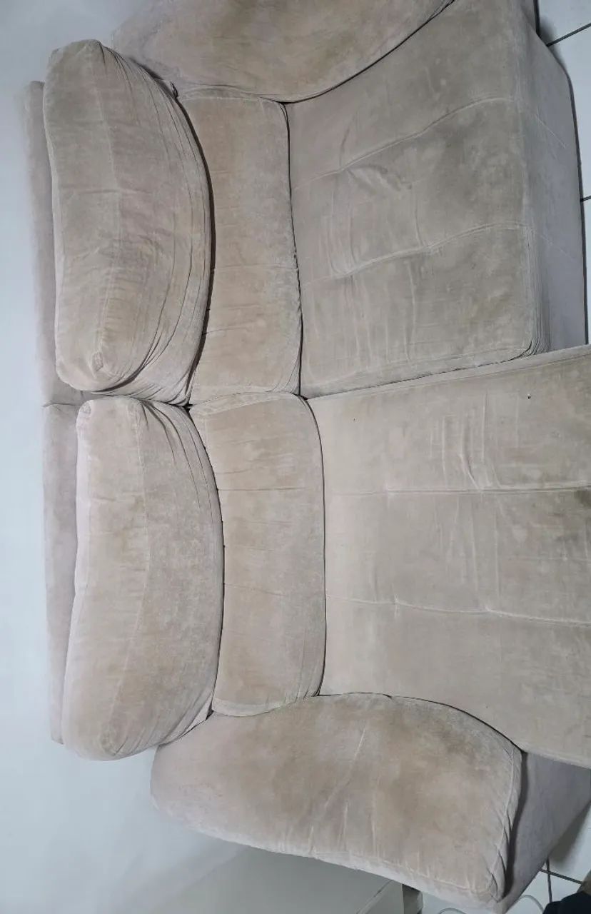 Sofa retrátil e reclinavel confortável em tecido - Foto 3