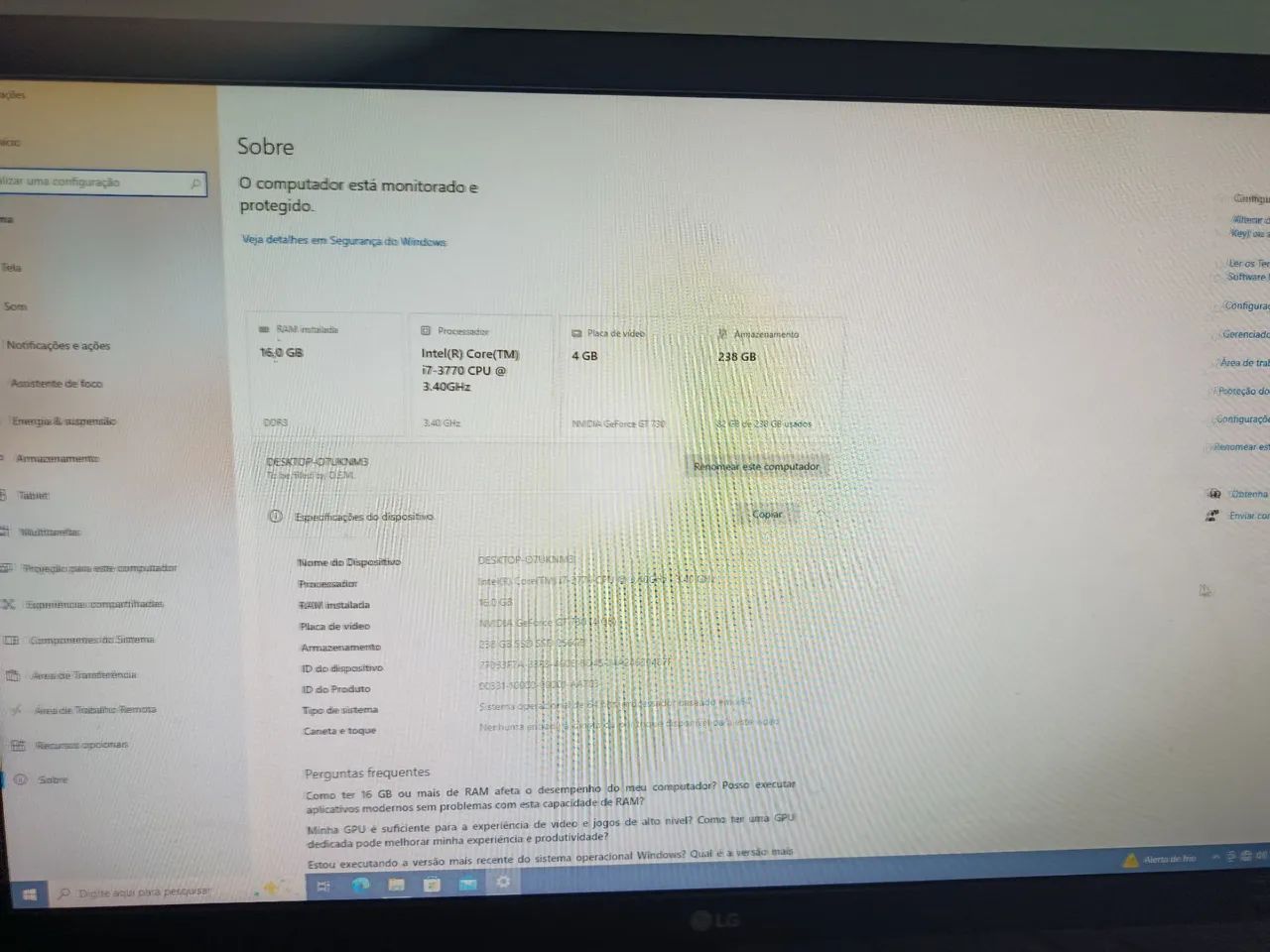 Computador Gamer I7  - Foto 3