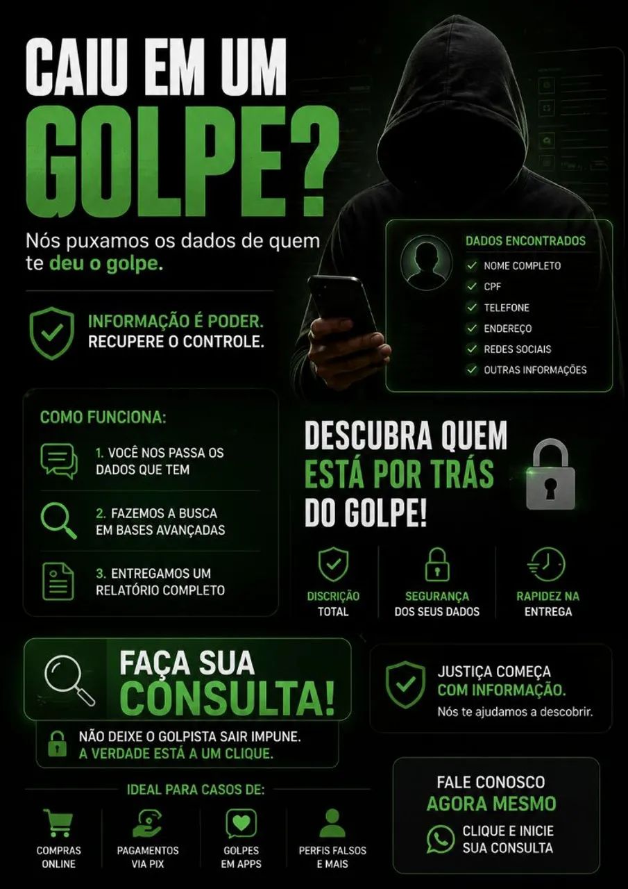 Pucxe dados e saiba quem te deu o golpe 
