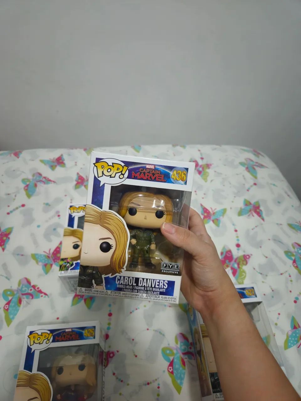 Lote Capitã Marvel - Funko Pop - Foto 4