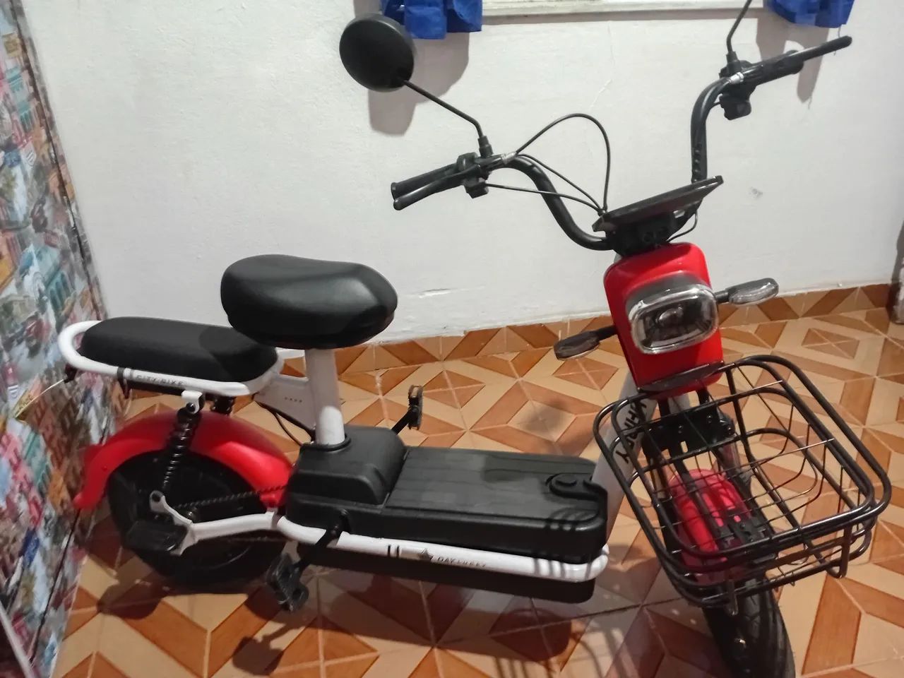 Bicicleta elétrica happy