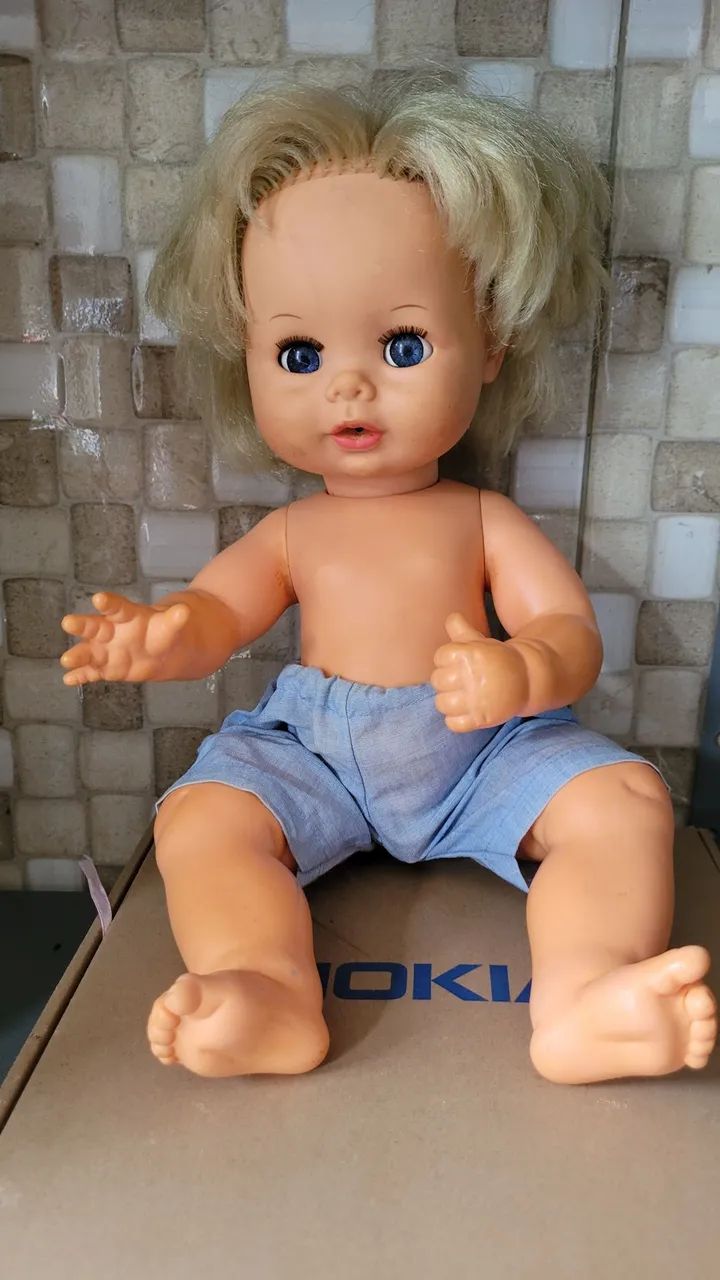Boneco Manequinho Loiro 1984