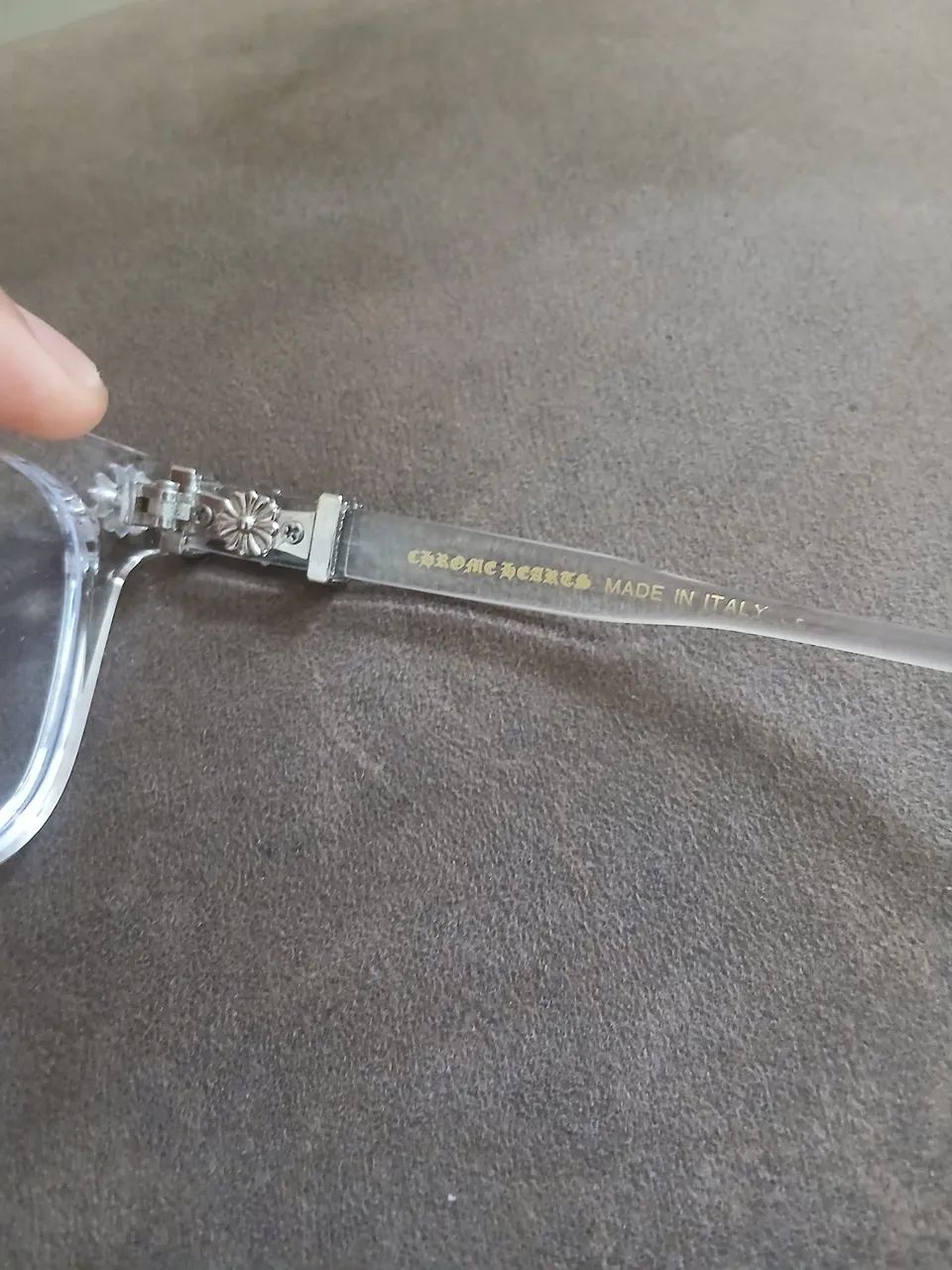 óculos chrome hearts transparente  - Foto 3