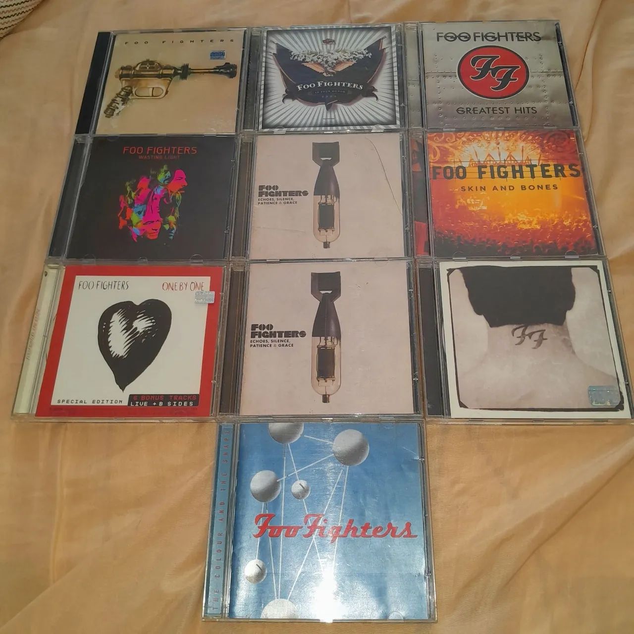 Lote cds Foo fighters - leia