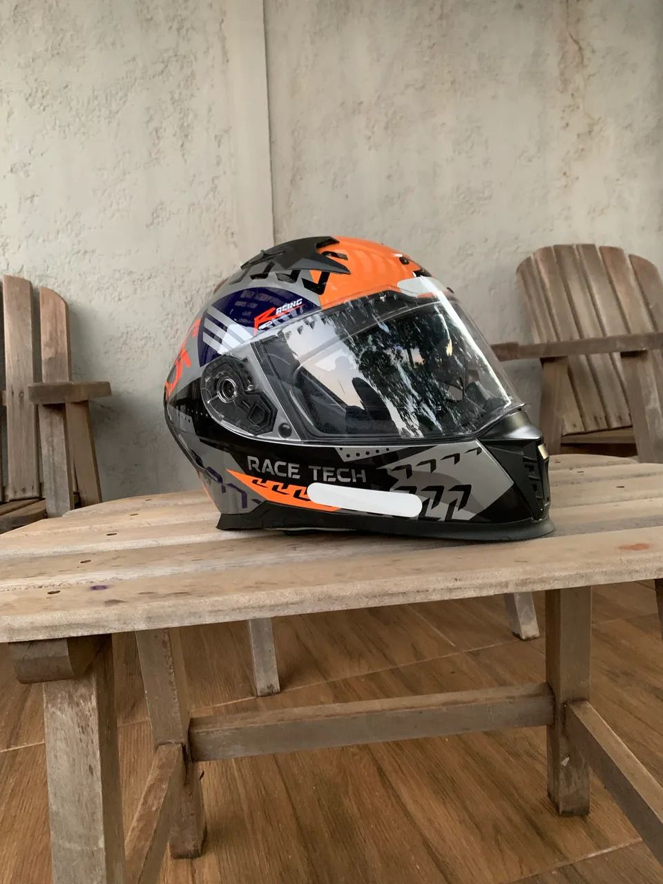 Capacete Race Tech Volt Ninja - Foto 2