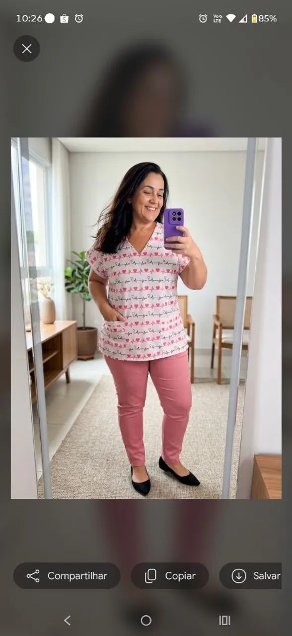 Bata estampada em okiforde