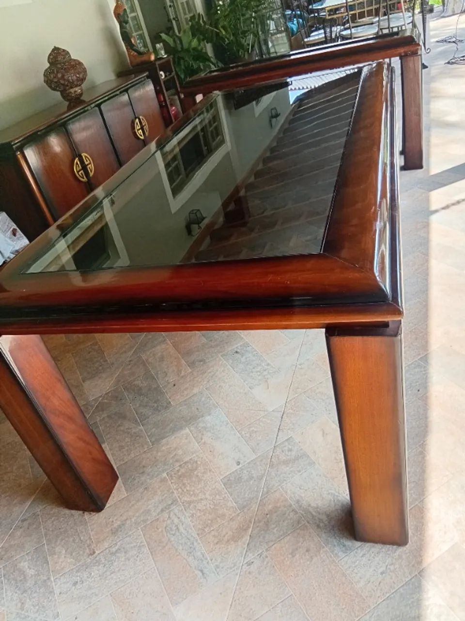 Linda mesa madeira maciça 