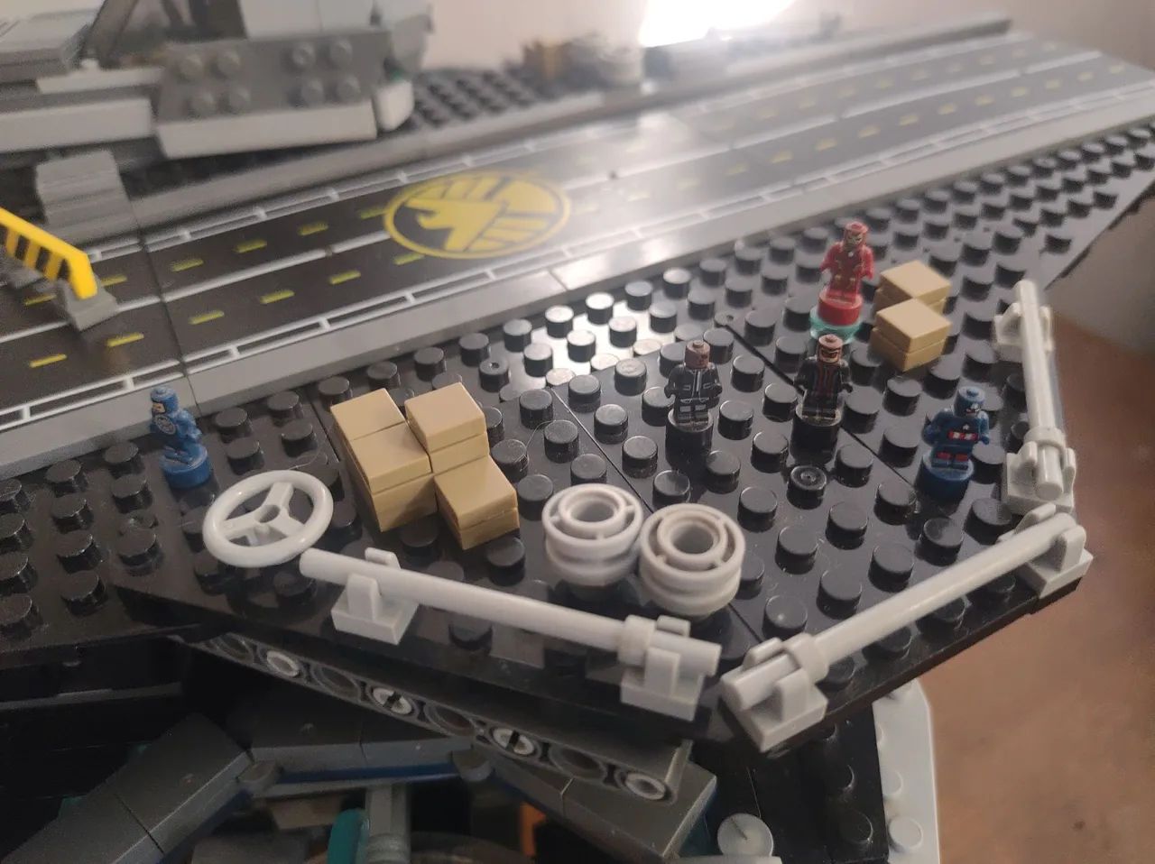 LEPIN 07043 HELICARRIER DA SHIELD - Foto 3
