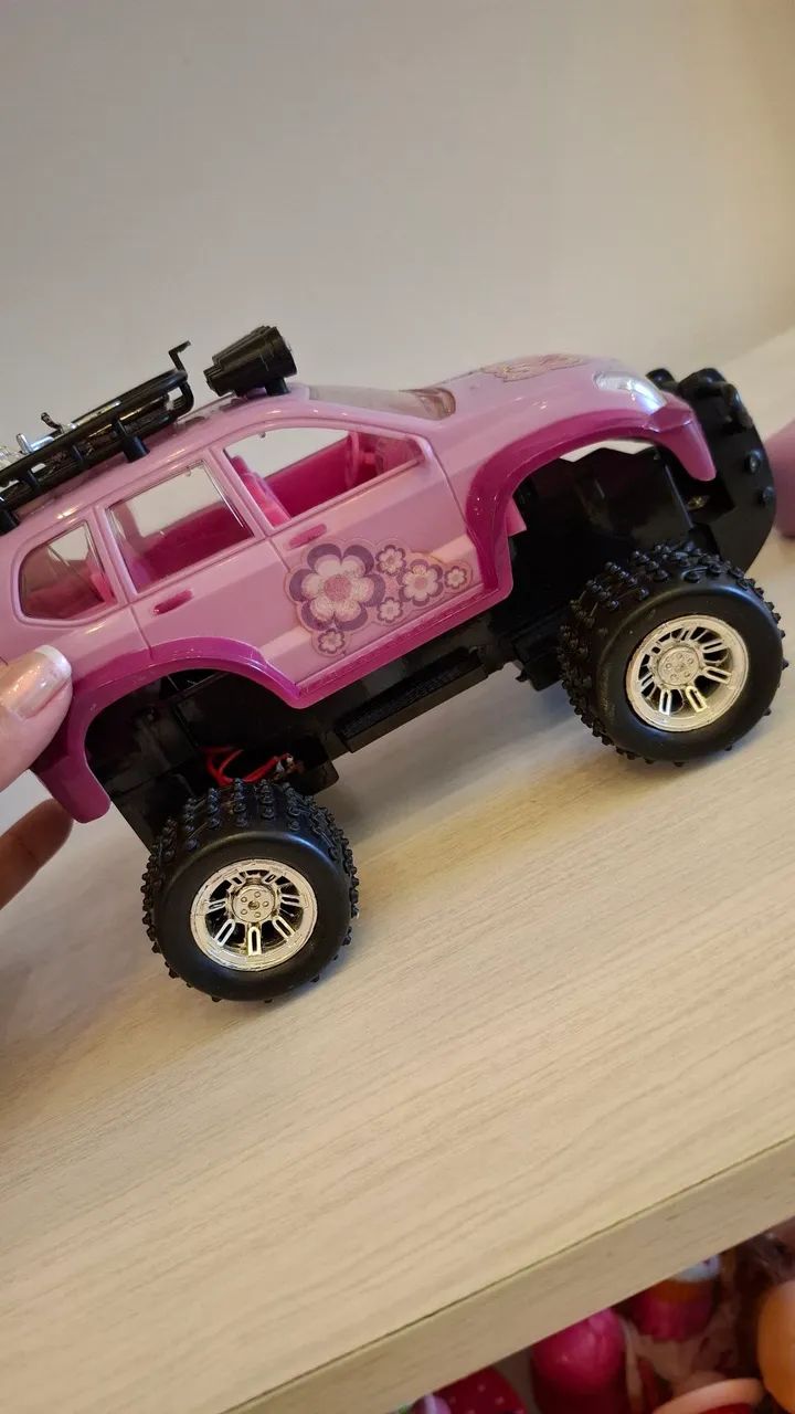 Carro da xuxa  com controle gipe  - Foto 4