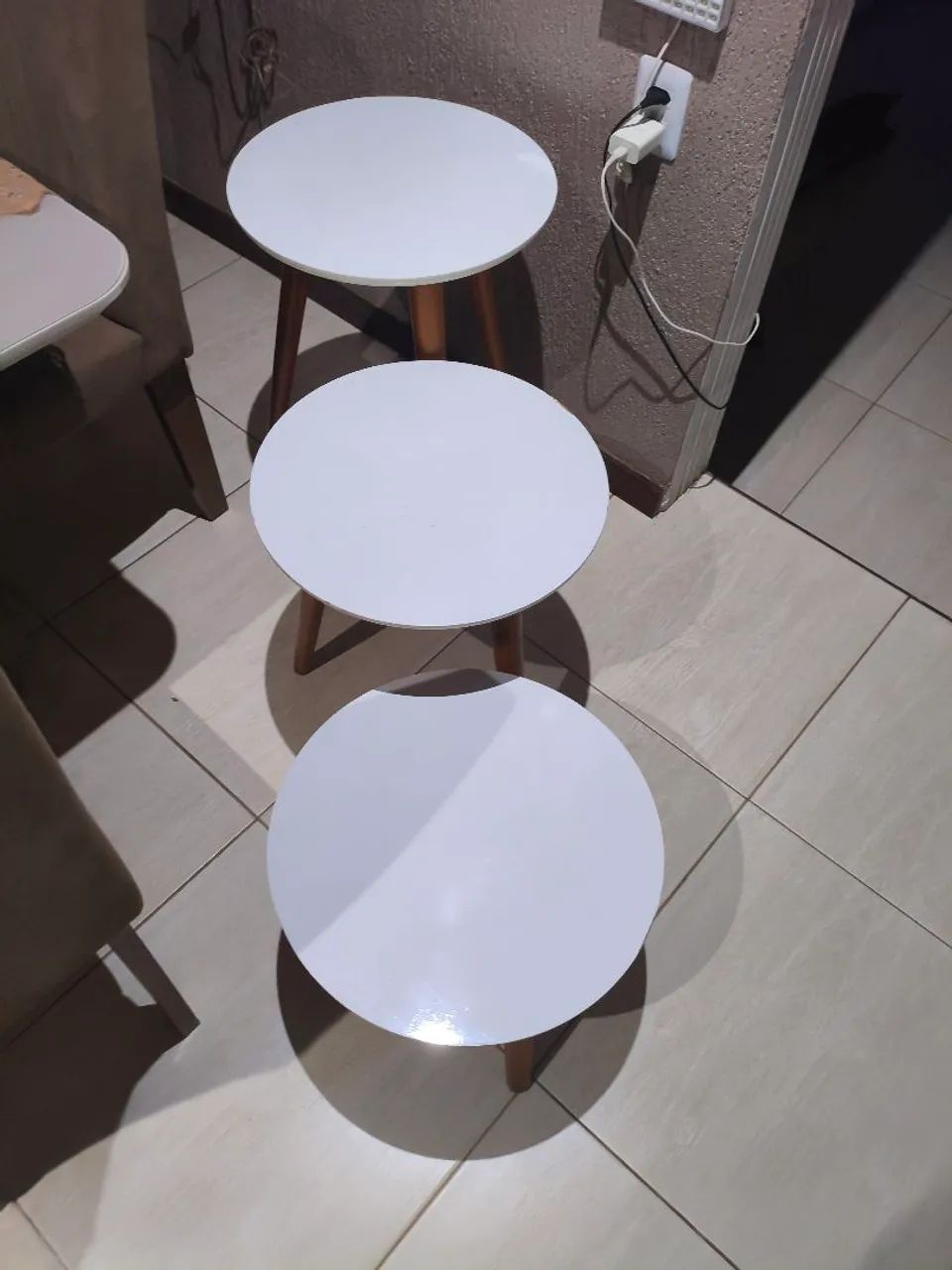 3 mesas de sala