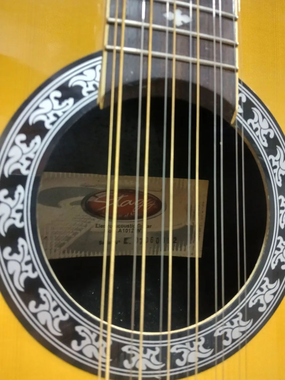Violão 12c stagg mod ovation  - Foto 4