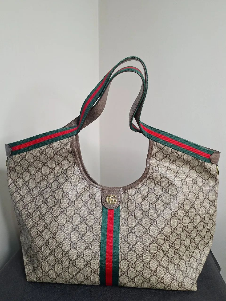 Bolsa Tote Gucci Giglio GG - Foto 3