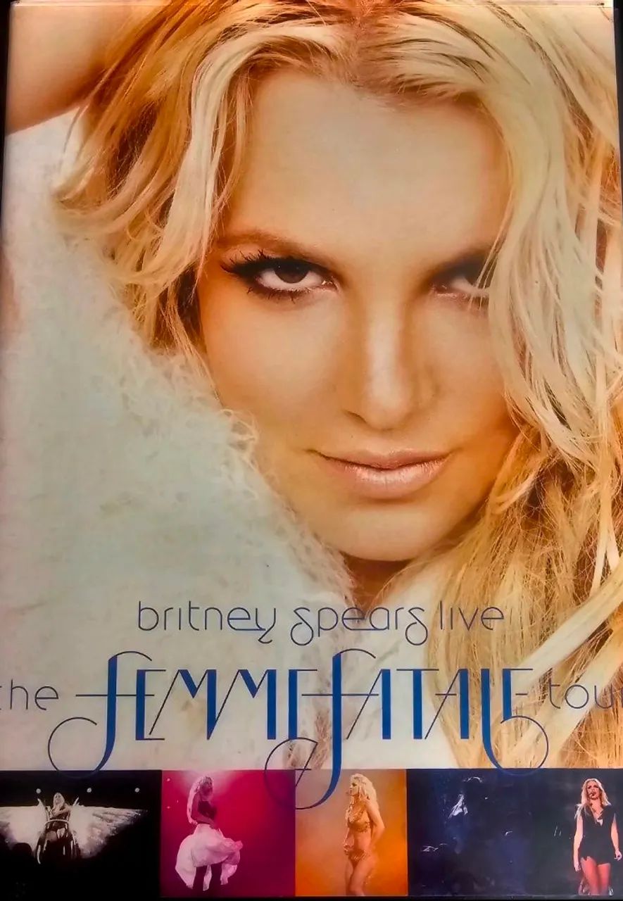 DVD BRITNEY SPEARS - Live - The fermento fatale Tour