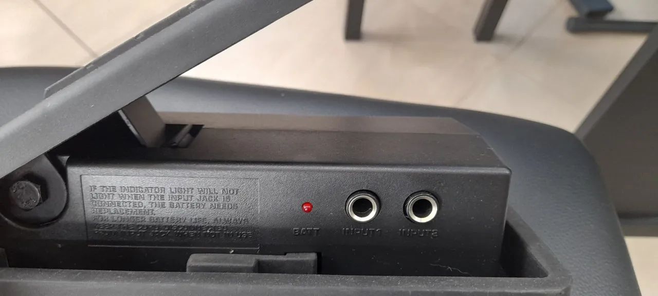 Pedal de volume e expressão fcv100 behringer usado  - Foto 4