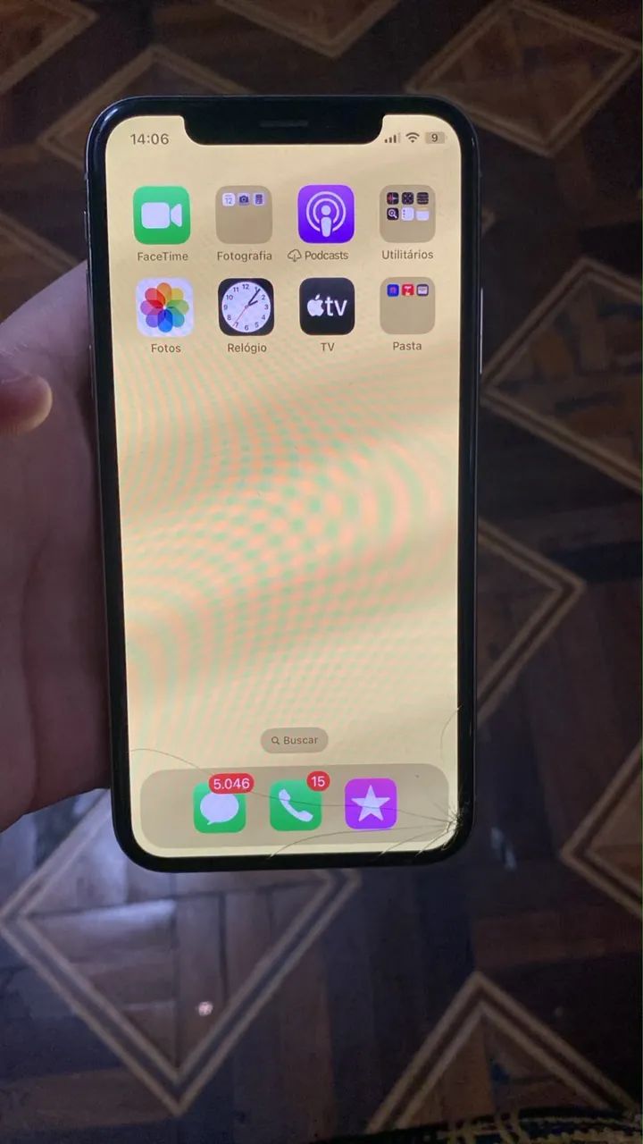 iPhone X prata - Foto 2