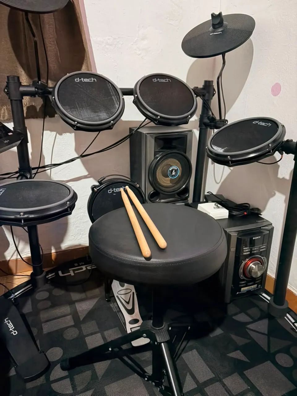 Bateria eletrônica nova  - Foto 4