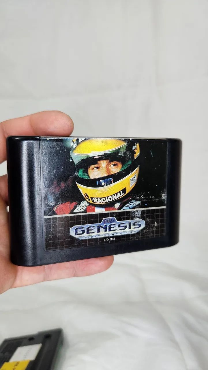 Arton senna's super monaco GP 2 mega drive