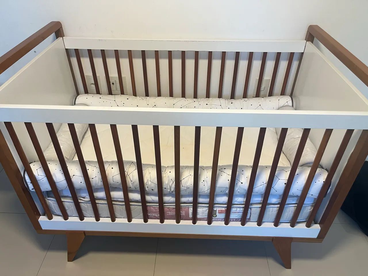 Berço com colchão, pillowtop e kit berço  - Foto 3