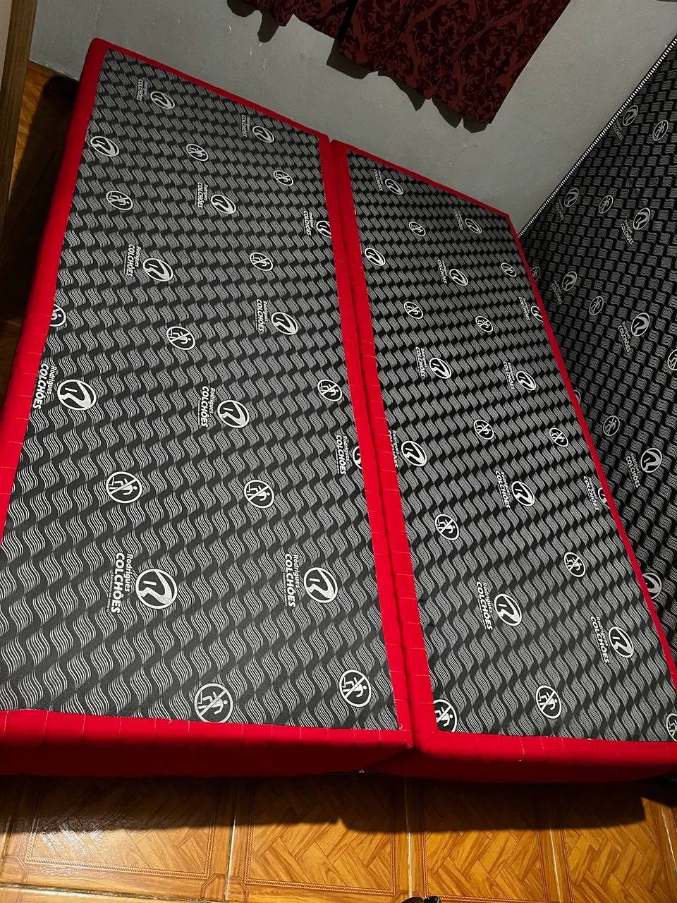 Cama queen + base  - Foto 3