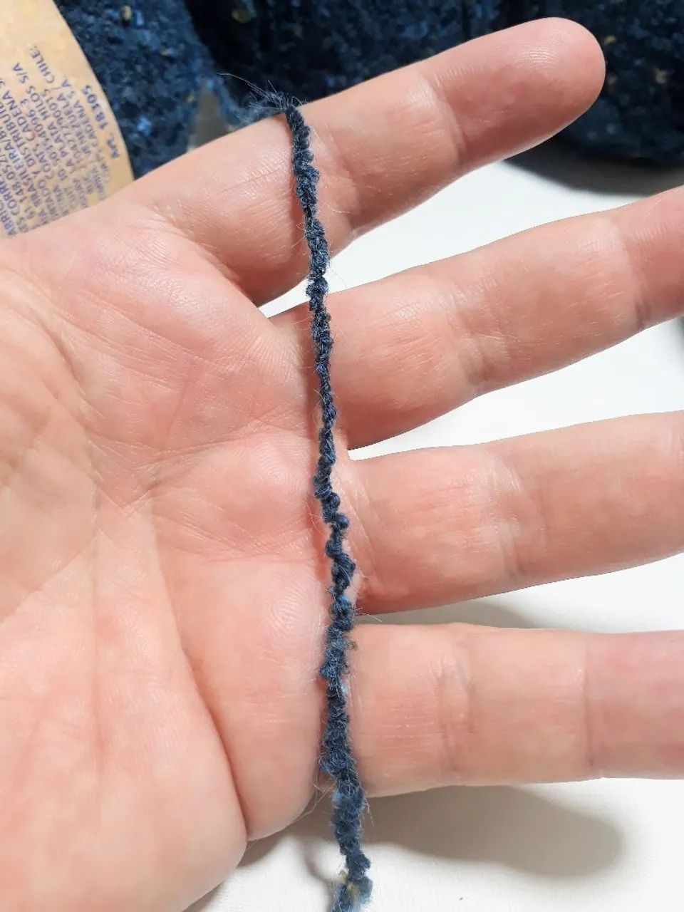 04 novelos lã cisne azul tex 280 - Foto 4