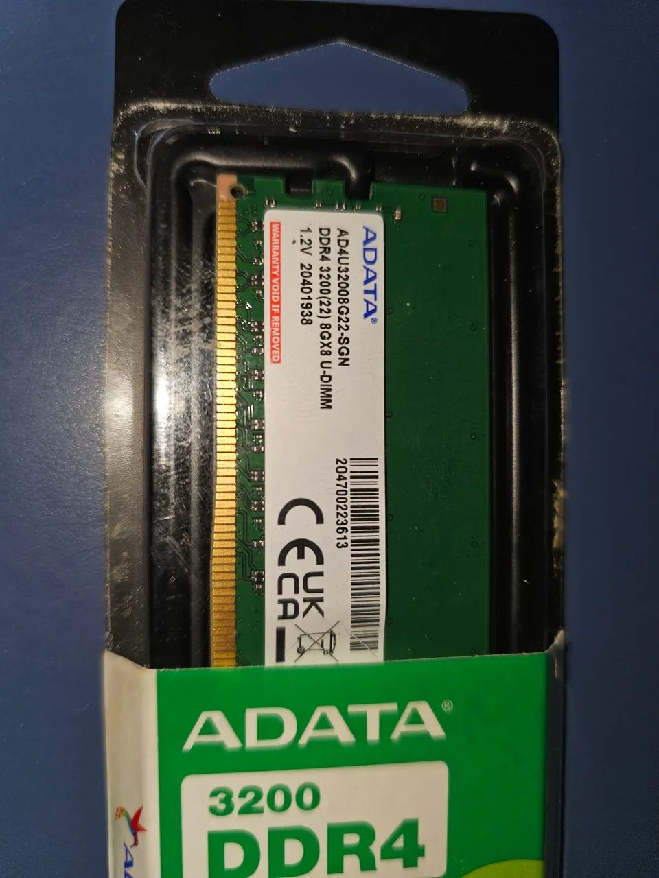 Memória Ram Adata 8GB UDIMM - Lacrado - Foto 2