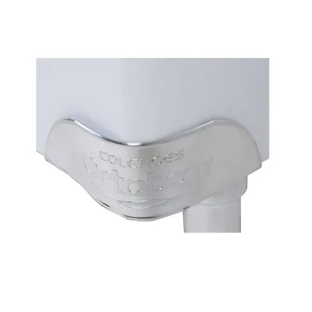 Cama Base Box Casal Branco Puro - Foto 2