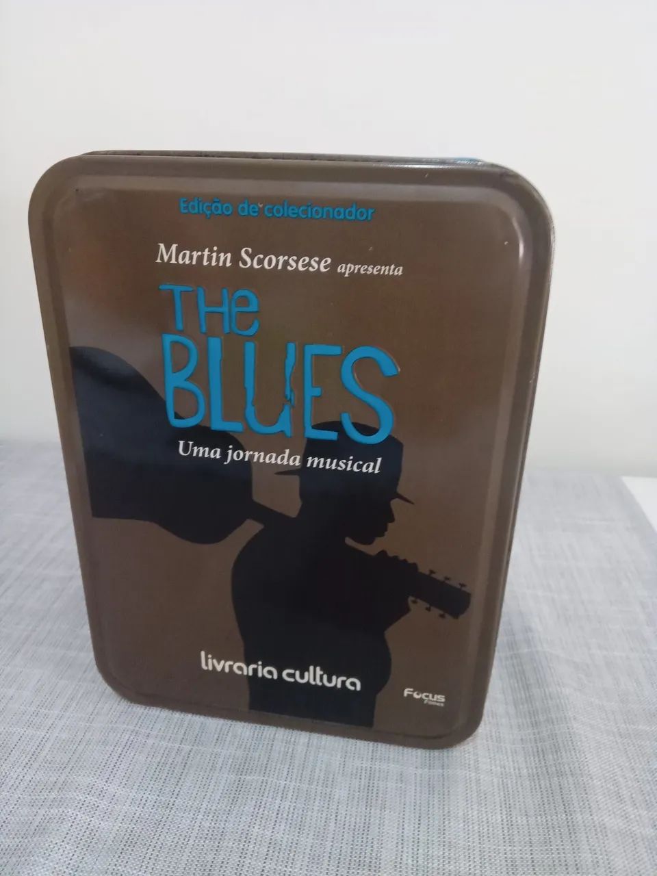 Box de dvd The Blues - Uma Jornada Musical de Martin Scorsese