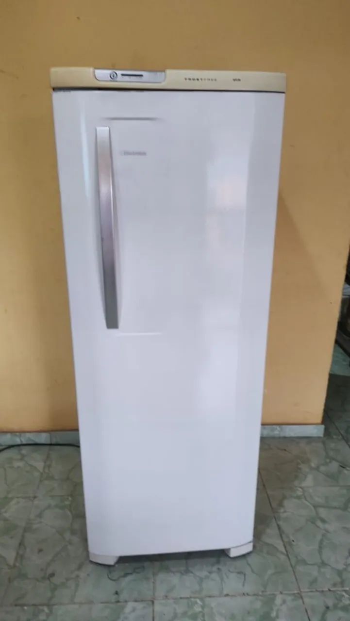 Geladeira Electrolux gelo seco funcionando 