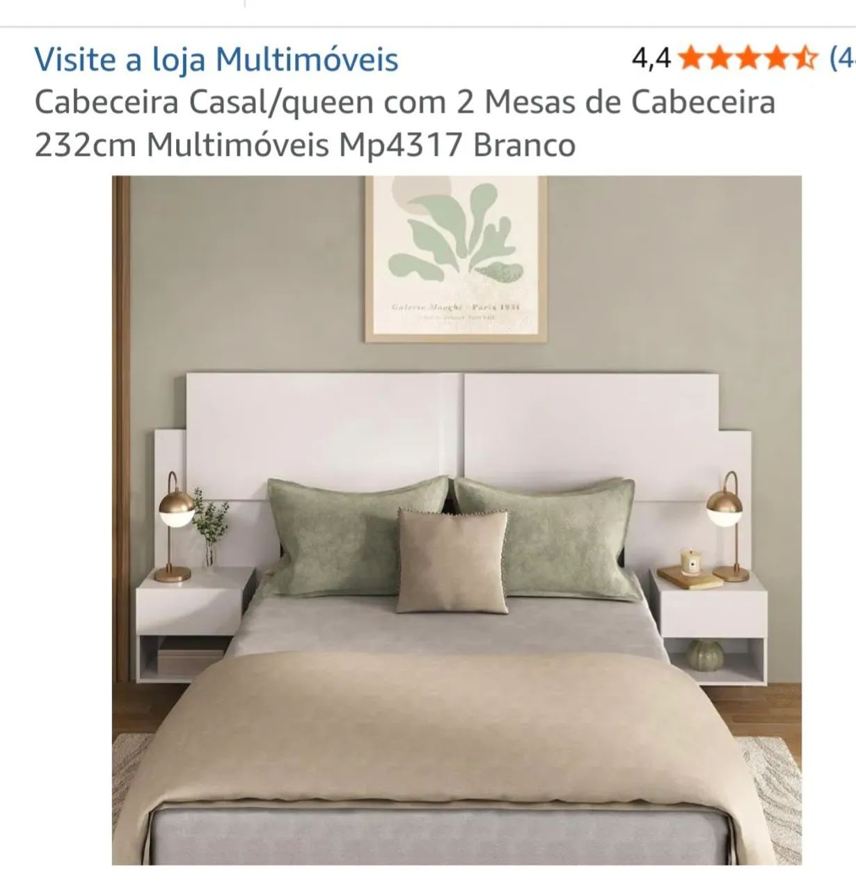Cabeceira cama Queen 