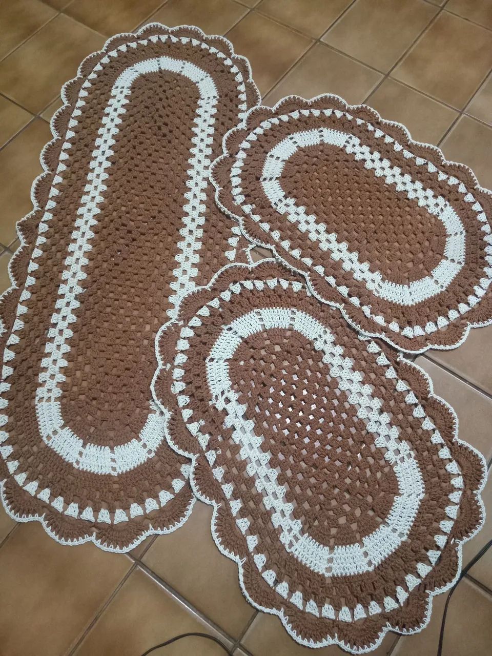 Trabalho com várias peças em crochê  - Foto 2