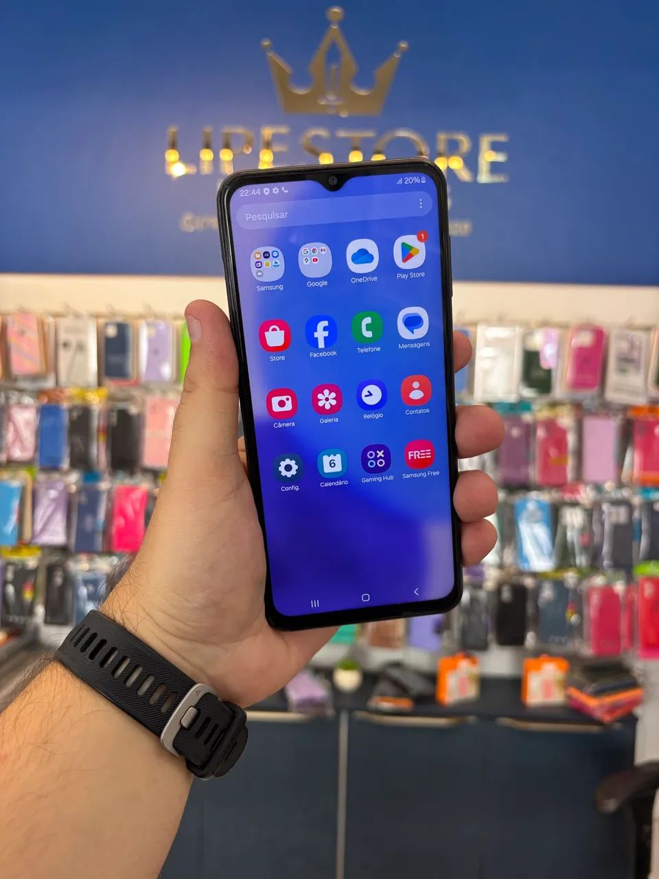 Celular Samsung A23 todo original 128GB - Foto 4